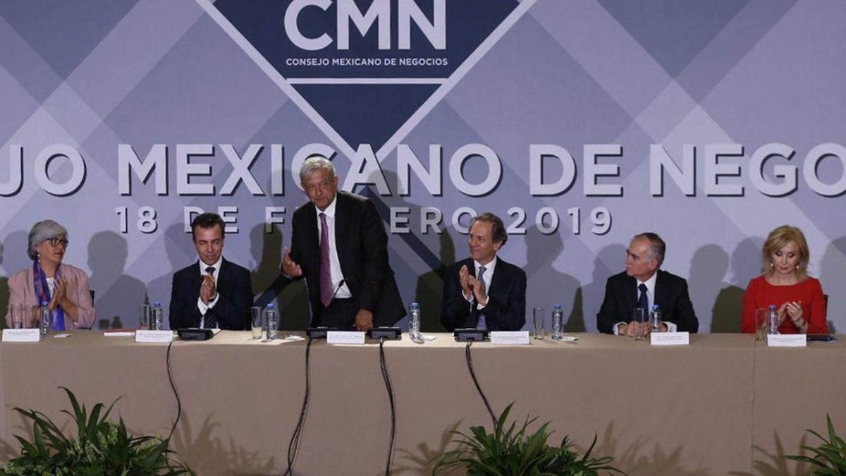 Se reúne López Obrador con presidentes de CCE y Consejo Mexicano de Negocios