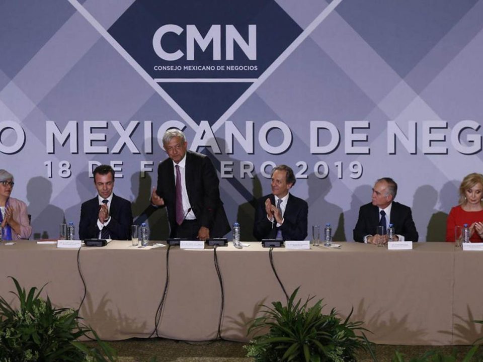 Se reúne López Obrador con presidentes de CCE y Consejo Mexicano de Negocios