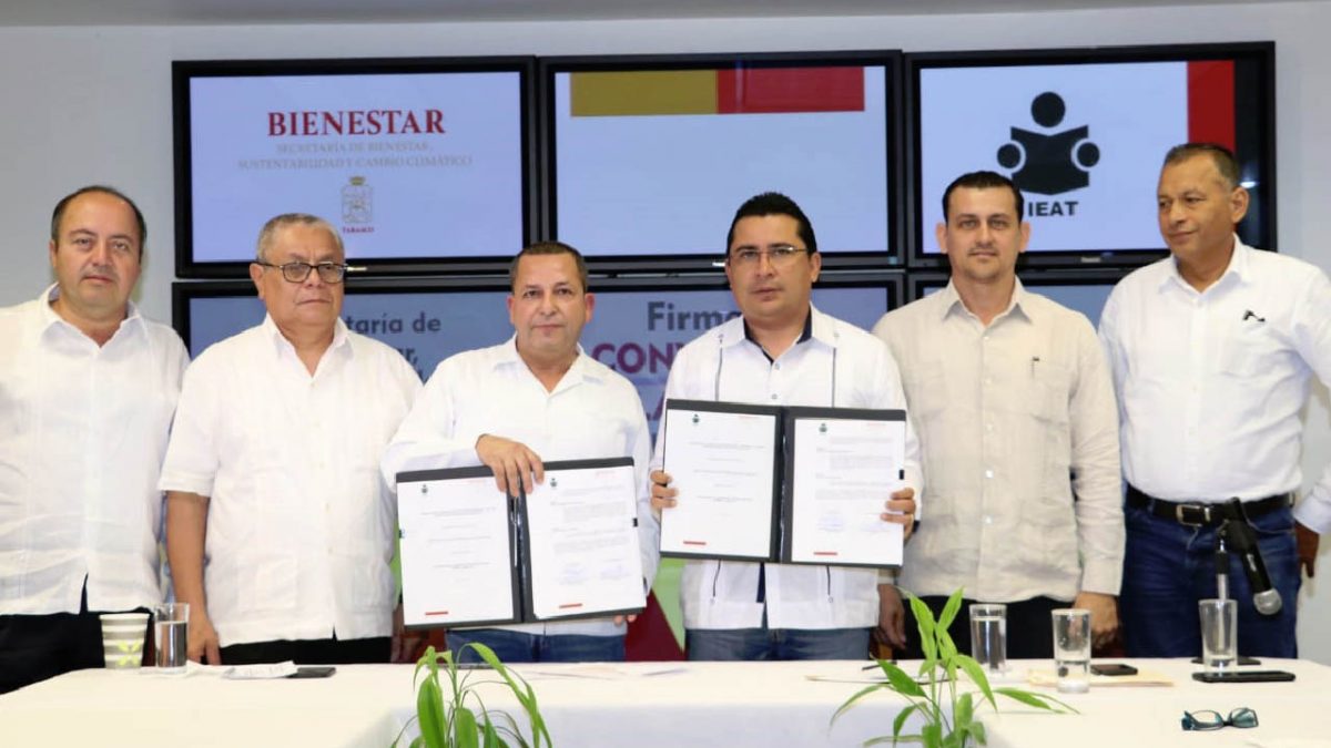 Firman convenio de colaboración para el rescate y cuidado del medio ambiente en Tabasco