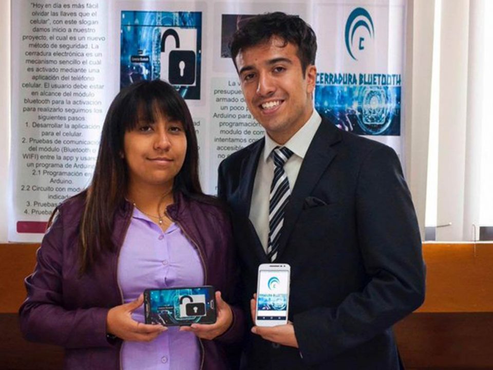 Crean estudiantes del IPN cerradura de Bluetooth de alta seguridad