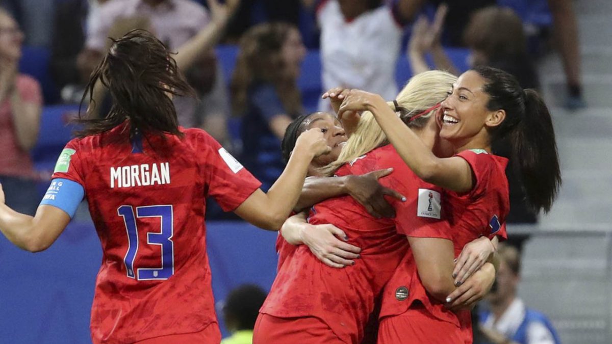 Avanza Estados Unidos a la Final tras vencer a Inglaterra en el Mundial Femenil