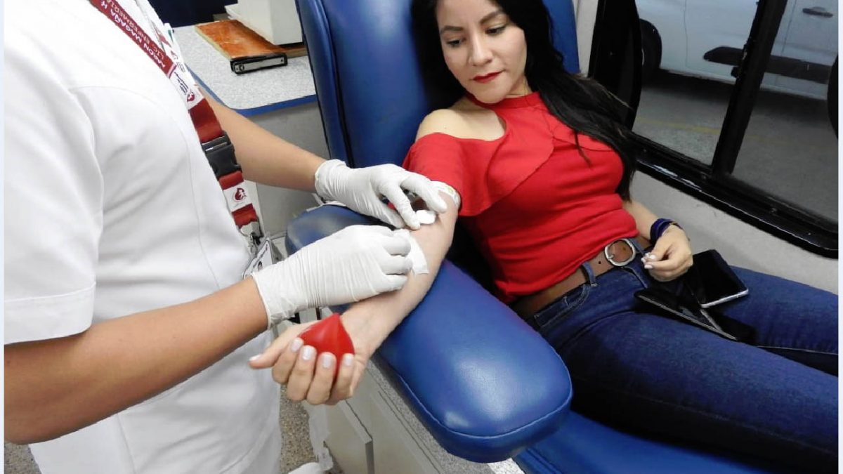 Participa la iniciativa privada Campaña de Donación de Sangre Altruista