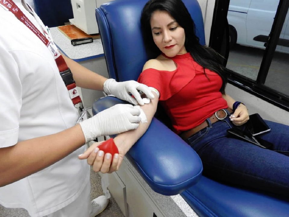 Participa la iniciativa privada Campaña de Donación de Sangre Altruista