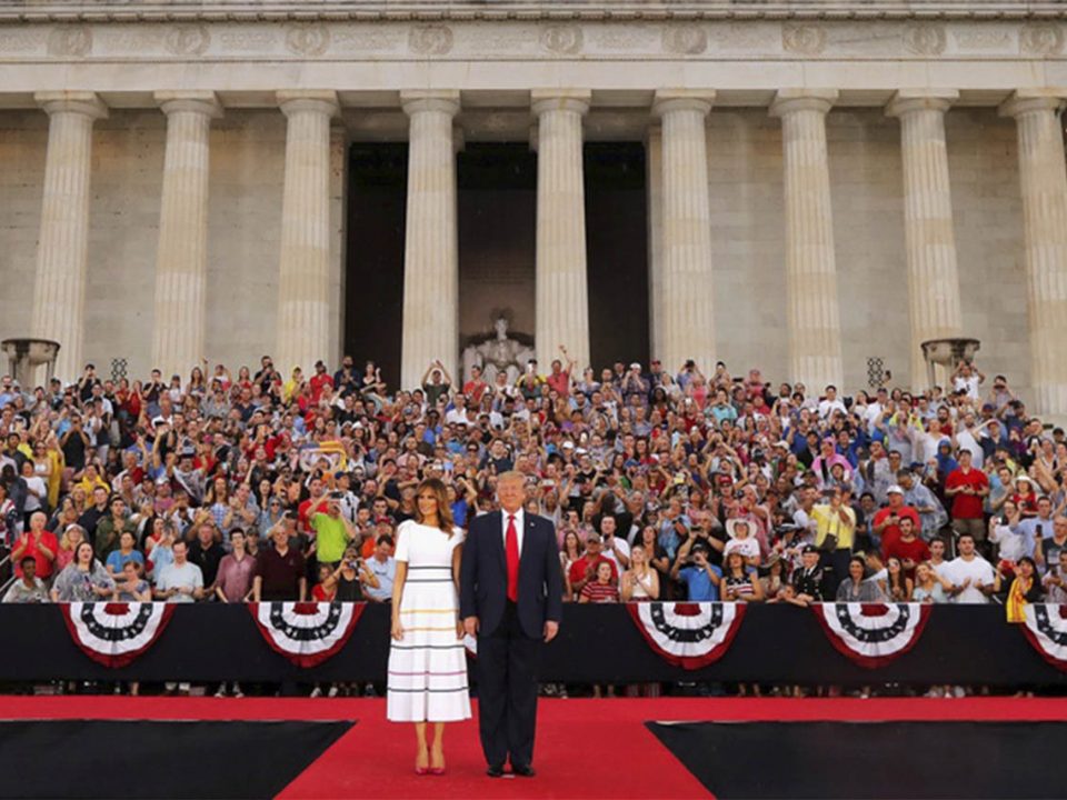 Exalta Donald Trump la unidad de EU en Día de la Independencia