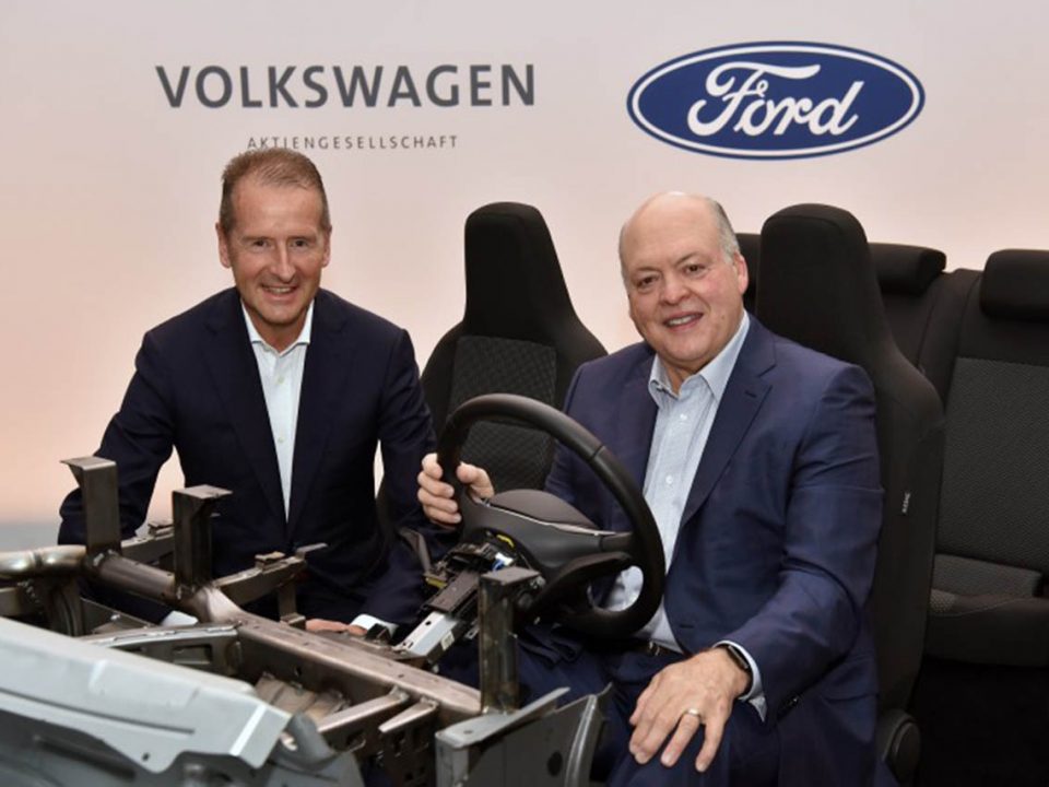 Firman Ford y Volkswagen acuerdo para desarrollar vehículos eléctricos