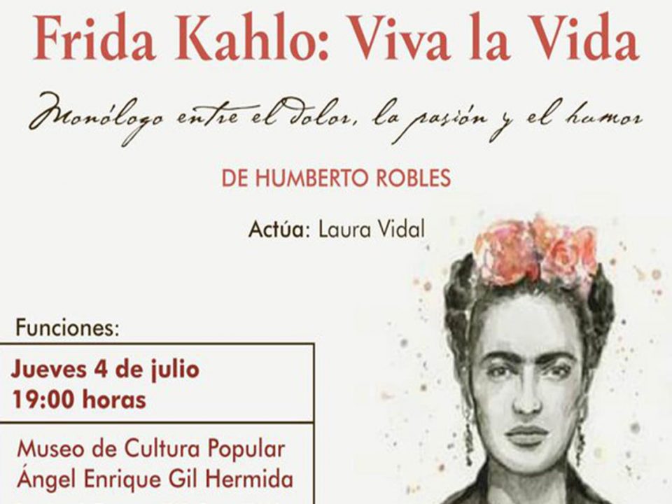 Con exposición pictórica se realizo un homenaje dedicada a Frida Khalo