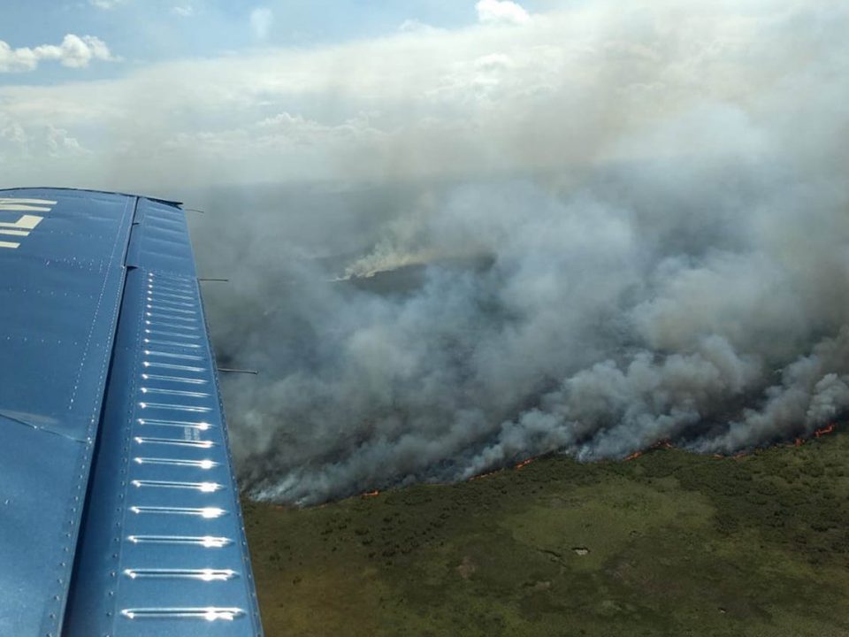 Controlan 45% de incendio en reserva Sian Ka’an, QRoo