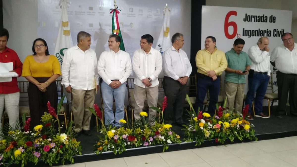 Inauguran en Villahermosa la sexta Jornada de Ingeniería civil