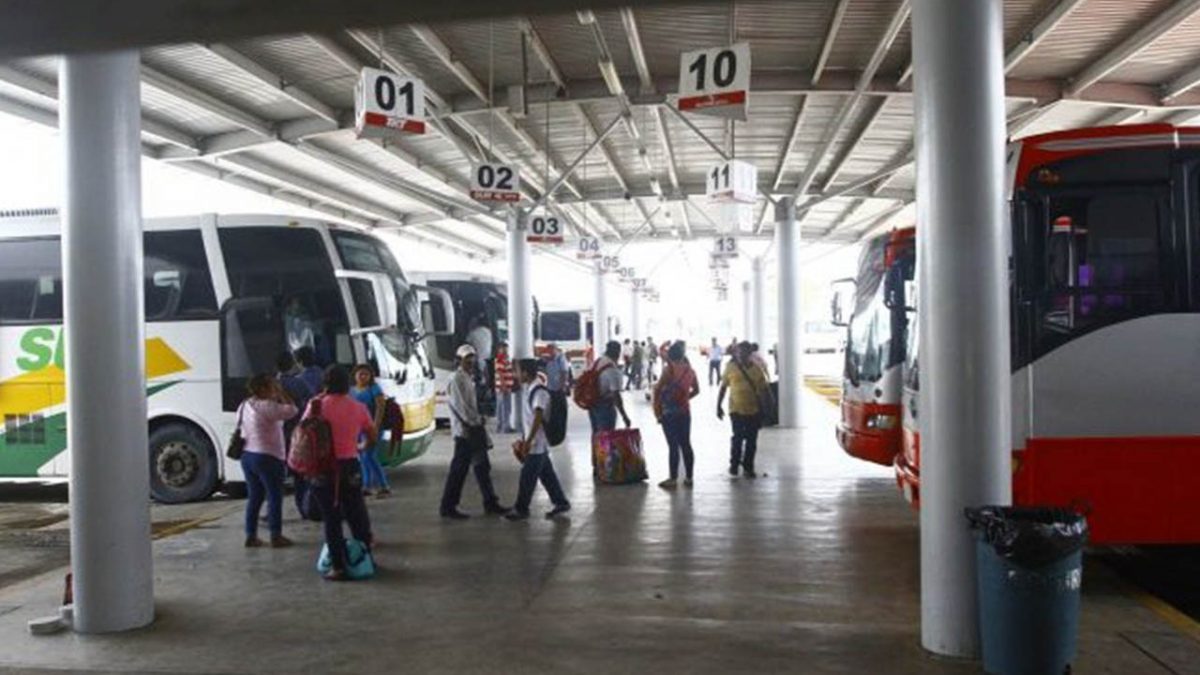 Baja afluencia de viajeros en central camionera de Villahermosa - Corat